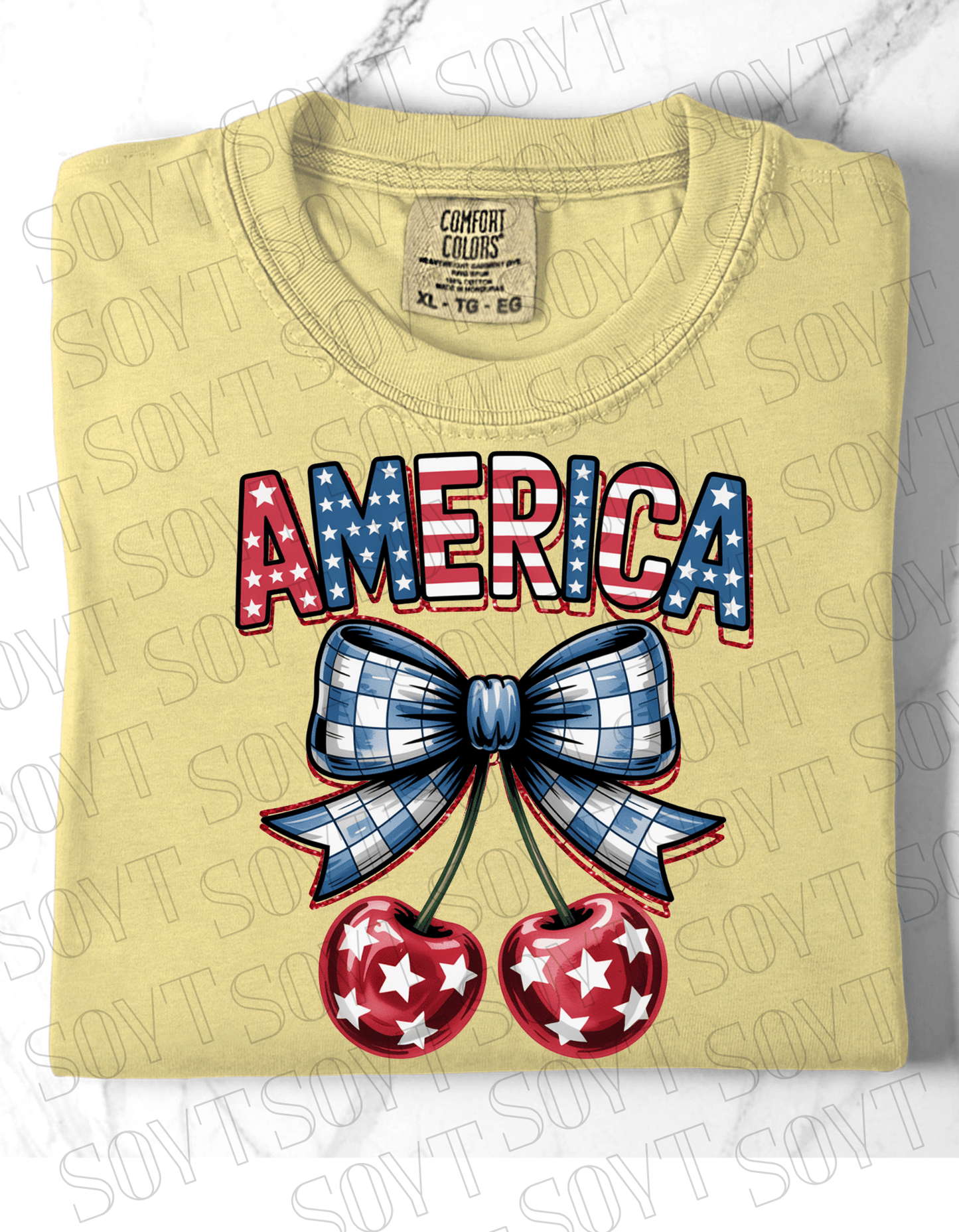 chill - the - fourth - out - retro - 4th - july - graphic - design - Festive Apparel StoreYellow