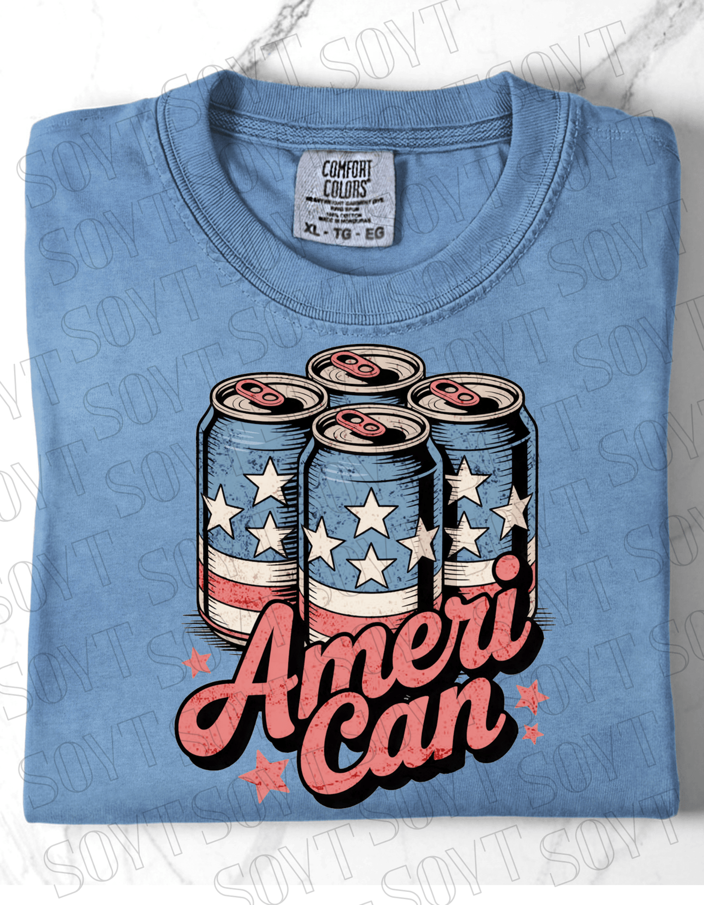 Comfort Colors AmeriCan Tee – 4th of July Beer Shirt - Festive Apparel StoreBlue Jean