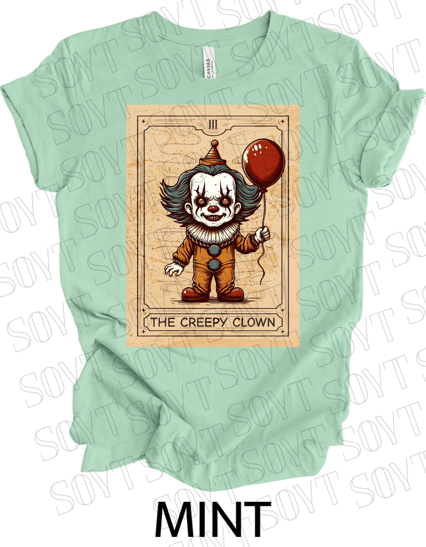 "Pennywise the Clown" T-Shirt – Classic Horror Graphic Tee - Festive Apparel StoreMint