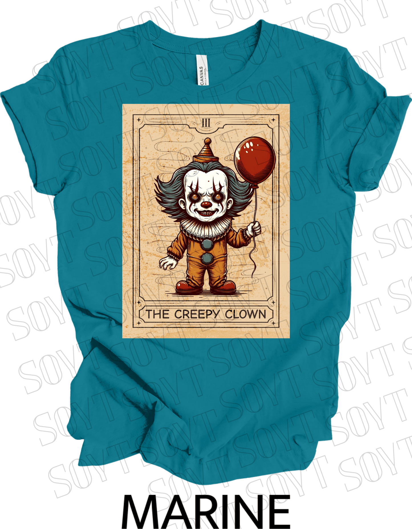 "Pennywise the Clown" T-Shirt – Classic Horror Graphic Tee - Festive Apparel StoreMarine
