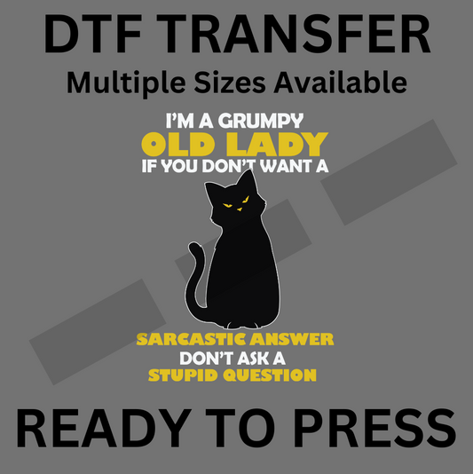 Custom Funny DTF Transfer for DIY Apparel | Adult Crafts & Fast Shipping