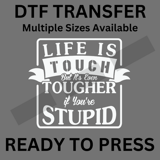 Witty DTF Transfer for Custom Clothing | Adult Crafts & Fast Shipping