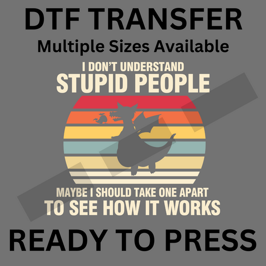 Hilarious Iron-On Transfer for Shirts and Accessories | Adult Crafts