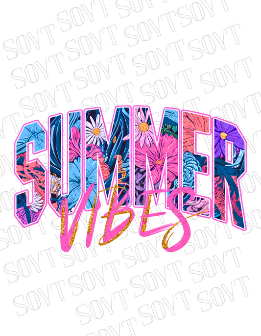 Comfort Colors® Summer Vibes T-Shirt – Retro Beach Graphic Tee